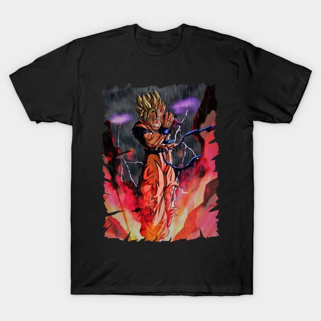 GOHAN ANIME MERCHANDISE T-Shirt by Rons Frogss